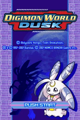 Digimon World - Dusk (USA) screen shot title